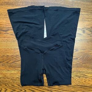 Aerie Cross Over Black Leggings